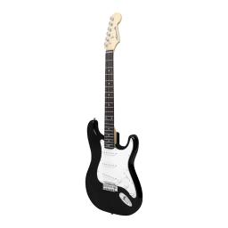 ST guitarra elétrica com saco, corpo Basswood, Tuner, Strap, Pick Acessórios, 6 cordas, 21 trincos - Image 3