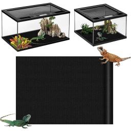 Forro de terrário para répteis, cortável, não adesivo, à prova d'água, substrato, acessórios para tanque, para dragão barbudo, lagarto, tartaruga, gecko - Image 1