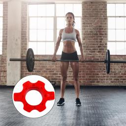 Braçadeiras de barra, 4 unidades, acessórios de barra de haltere, equipamento de ginástica em casa, seguro, estável, levantamento de peso, coleiras de parafuso, fitness - Image 2