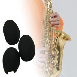 Side teclado aniversário apresenta patches saxofone, Sax Side Key Cover, 2 pcs - Image 4