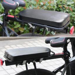 Almofadas para bicicleta de montanha, encosto traseiro para passageiro, prateleira traseira, assento de carro elétrico, combinação de pedal para crianças - Image 2