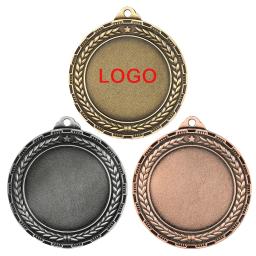 Medalhas Em Branco Para Jogos De Competição, Qualquer Jogos De Competição Prêmios, Ouro, Prata, Bronze, Medalha Comemorativa, Lembrança Personalizada - Image 1