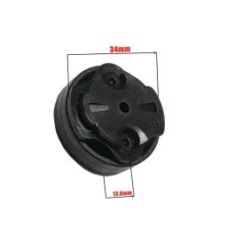 1pc adaptador bicicleta ciclismo computador suporte reparação acessório de aço plástico para garmin/xos s/igpsport preto peças ciclismo - Image 5