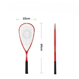 Raquete De Squash De Carbono Com Saco De Squash De Cordas Incluído, Acessórios De Treinamento Profissional, Raquete De Alto Desempenho - Image 2