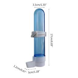 Alimentador automático plástico para pássaros estimação, papagaio, calopsita, bebedor água, dispensador tigela - Image 6