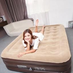 Colchão de acampamento auto inflável, Colchão inflável único grosso para dormir, Caminhadas Air Mat, Impermeável - Image 3
