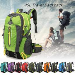 Mochila de Viagem Resistente à Água para Homens e Mulheres, Acampamento ao Ar Livre, Caminhadas, Mochila para Laptop, Trekking, Escalada, Bolsa Esportiva, 40L - Image 2