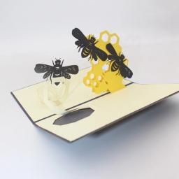 3D Cartões De Gravura De Papel, Corte De Papel Artesanato, Presentes De Aniversário De Férias, Impressão E Oco Out, Caixas De Presente - Image 6