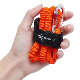 Elastic Kayak Paddle Leash Trela de prancha de surf Corda de surf Cana de pesca Cabo de cordão enrolado, Corda de gravata, Acessórios de barco a remo - Image 5