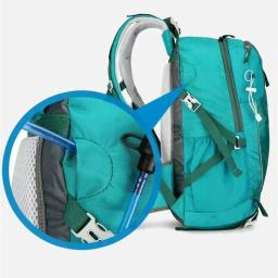 40l caminhadas ao ar livre acampamento mochila saco dos homens ao ar livre à prova dwaterproof água luz saco de escalada mulher ciclismo mochila com capa à prova dwaterproof água - Image 6