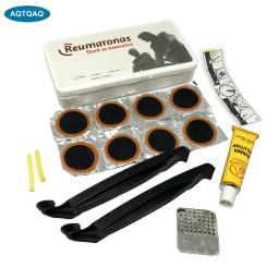 Kit De Ferramentas De Reparo De Pneu Plana Para Bicicleta Remendo De Borracha Portátil, Melhor Qualidade De Ciclismo, 1 Conjunto - Image 1