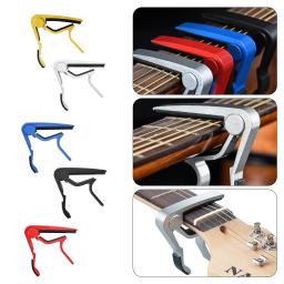 Alumínio capo liga para guitarra acústica, clássico elétrico tuning braçadeira, capos acessórios - Image 2