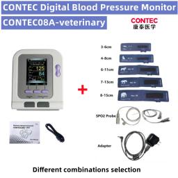 Contec08A Vet Use Esfigmomanômetro Eletrônico, Monitor Veterinário De Pressão Arterial Digital, Animais De Estimação Cão Gato Cavalo etc - Image 1