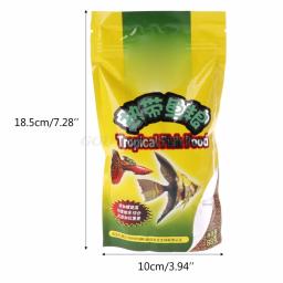 Comida de peixes tropicais para peixes pequenos, Tanque de aquário, Alimentos frescos para lanterna Guppy, Grão 98g, 1 saco - Image 6
