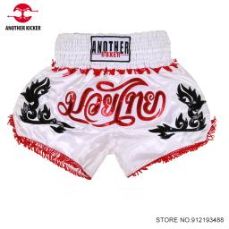 Calções Boxe para Homens e Mulheres, Roupas Artes Marciais, Kickboxing, Artes Marciais, Muay Thai, Tailândia Boxe, Agarra, Alta Qualidade - Image 3