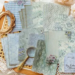 Papel decorativo suave série vento, material de Scrapbooking, perfeito para colagem, artesanato journaling, suprimentos DIY, 30 unidades por pacote - Image 4