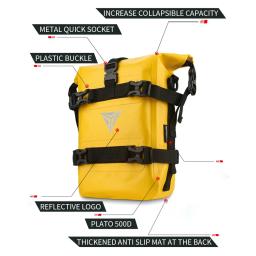 Para bmw r1200gs r1250gs adv para honda nc750x cb500x quadro da motocicleta barras de acidente saco à prova dwaterproof água pára-choques ferramenta reparo saco colocação - Image 4