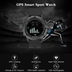 Sunroad-relógio de pulso multifuncional com gps, rastreador de fitness, monitor cardíaco, para natação, corrida, ciclismo, escalada - Image 4