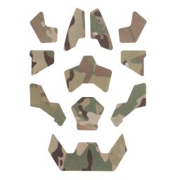 Conjunto de adesivo mágico camo para capacete tático, airsoft acessórios para a caça, 11 peças - Image 2