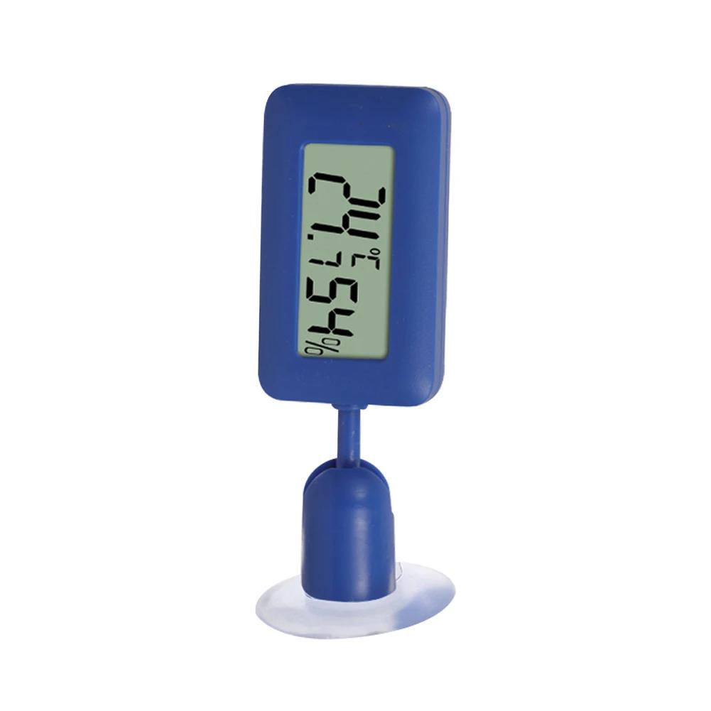 Digital réptil termômetro higrômetro com ventosa medidor de umidade temperatura para terrário réptil acessórios - Image 1