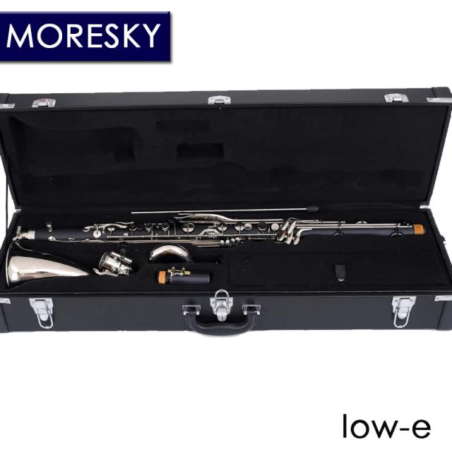 Clarinete baixo MORESKY Clarinete profissional de baquelite Low-E BCL-136