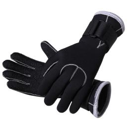 Luvas de neoprene térmico antiderrapante Wetsuit, Luvas de mergulho flexíveis, Luvas de surf, Mergulho aquático, Caça submarina e natação, 3mm - Image 2