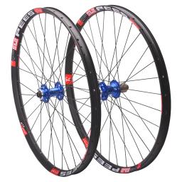 Rujixu mtb bicicleta rodado 26 27.5 29 polegada am ou dh 30mm de largura rim148 boost hub 142 através do eixo 135 qr 6 pawls roda da bicicleta montanha - Image 4