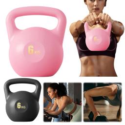 Kettlebell cheio de água macio kettlebell anti deslizamento aperto kettlebell pesos haltere pesos para treinamento de força - Image 6