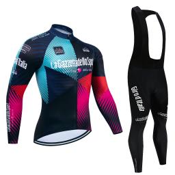 Terno De Ciclismo De Downhill De Manga Longa, Uniforme De Corrida Pro, Conjunto De Jersey Premium Anti-UV, Tour De Italy, Secagem Rápida, Outono - Image 1
