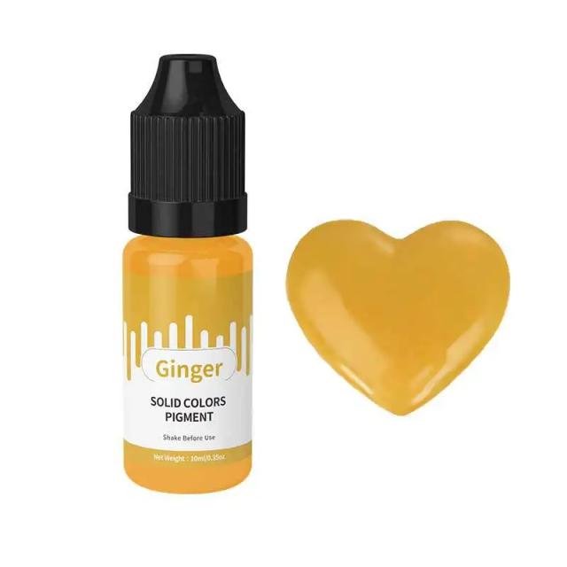 18 cores 10ml macaron sólido pastel cor resina pigmento oleoso líquido tingimento diy resina epóxi molde jóias fazendo ferramentas acessórios