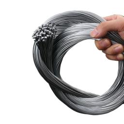 5pcs 1.7/2M MTB Bicycle Brake Line Bike Stainless Steel Gear Shift Cable Road Bike Speed Line Fixed Gear Inner Cable Line Wire - Image 6