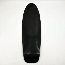 Preto Profissional Longboard Deck, DIY 4 Rodas, Surfskate Acessórios, Suprimentos de Skate para Teteenager, 34" - Image 3