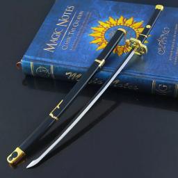 Arma Japonesa do Anime Meito, Roronoa Zoro, Espadas Yama Katana, Brinquedos para Meninos, Presente, 26cm - Image 4
