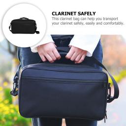Bolsa de pano para clarinete, portátil, à prova d'água, estojo para oboé, armazenamento de instrumentos musicais, clarinetes, bolsas de palheta - Image 2