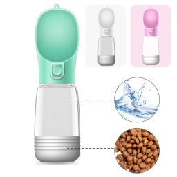 Garrafa de água portátil para cão, comida e água, alimentador, tigela para viagens ao ar livre - Image 2