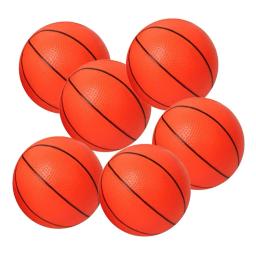 Mini basquete com bomba para crianças, brinquedo esportivo indoor e ao ar livre para crianças, mini basquete, pequeno, 12cm, entretenimento, 6PCs - Image 3
