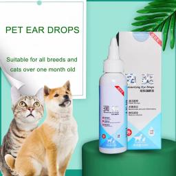Solução segura para gotas oculares para animais de estimação, hidratante, lavagem ocular, limpador ocular para cães e gatos, limpeza de lágrimas, 60ml - Image 1