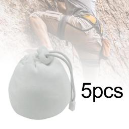 Saco anti-derrapante em pó para treinamento, Bolsa de giz, apto para esportes de escalada, treino, halterofilismo, 5 pcs - Image 5