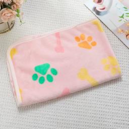 Soft Plush Sleep Mat para Pet, Tapete de cama para cachorro e gatinho, Cobaia, Animal pequeno, Coelho, Hamster - Image 3