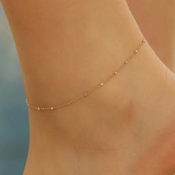 Todorova-Tornozeleiras de aço inoxidável para mulheres, acessórios de praia, pés descalços para meninas, presente de aniversário, verão - Image 1