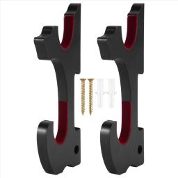 Suporte de Parede Espada com Tela Ajustável, Gancho Acolchoado, Suporte Katana, Espada Samurai Tanto,2 Camadas, 1 Camada, 1 Camada - Image 2