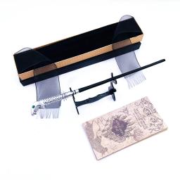 Conjunto de brinquedo varinha mágica, 24 estilos, com caixa, núcleo de metal, oleiro, malfoy, voldmort, hermione, ron, belatriz, mcgonagall, harried - Image 3