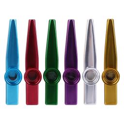 Metal Kazoo Instrumentos Musicais com Tubo de Papel, Simples e Fácil de Aprender, Flauta Film Presente, 20 Pcs - Image 5