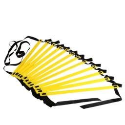 Escada de agilidade esportiva, alça de nylon ajustável, escada de salto, velocidade, fitness, coordenação corporal, ferramenta de treinamento de aquecimento - Image 1