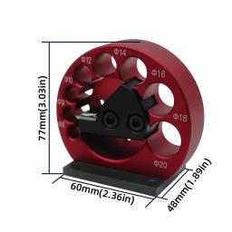 Ajustável Dowel Maker com Carbide Blade, furadeira elétrica, Fresagem Rodada Rod, Jig Kit, Metric 8mm a 20mm - Image 6