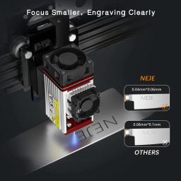 NEJE 3 Plus Sem Fio CNC Laser Carver, Cortador De Madeira, Gravador De Aço Inoxidável, Impressora De Metal, App Control, A40640, A40630, N40630 - Image 6