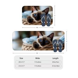Tapetes antiderrapantes para gatos, Tapete Absorvente de Água para Sala de Jogos, Sala de Aula, Banheiro, Mesa de Jantar, Cozinha - Image 6