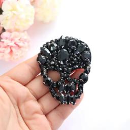Apliques bordados em jeans artesanal 3d com strass ornamentos para costura roupas ornamentos para costura faça você mesmo - Image 6