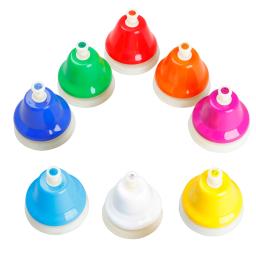 Conjunto colorido de instrumentos musicais Orff para crianças, handbell, 8-nota, brinquedo musical, educação infantil do bebê, lindo presente de Natal - Image 6