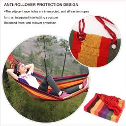 Portátil Outdoor Camping Hammock, 1-2 Pessoa Go Swing, cama pendurada, ultraleve, turista de dormir, Material de lona - Image 6